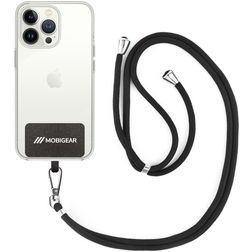 Univerzální nastavitelná šňůrka na mobil Mobigear Lanyard - Černá