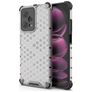 Mobigear Honeycomb POCO X5 Pro Hard Case Back cover Shockproof - White