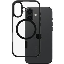 CARE by PanzerGlass Urban Combat iPhone 16 MagSafe Plástico rígido Capa traseira - Transparente / Preto