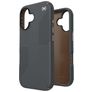 Speck Presidio2 Grip iPhone 16 Fodral Hårdplast Skal Stötsäkert - Charcoal Grey