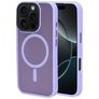 Mobiparts Hardcover iPhone 16 Pro MagSafe Hard Case Back cover - Satin Lila