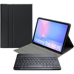 Mobilize Detachable Bluetooth Keyboard Samsung Galaxy Tab S10 FE Funda tipo libro con teclado AZERTY - Negro