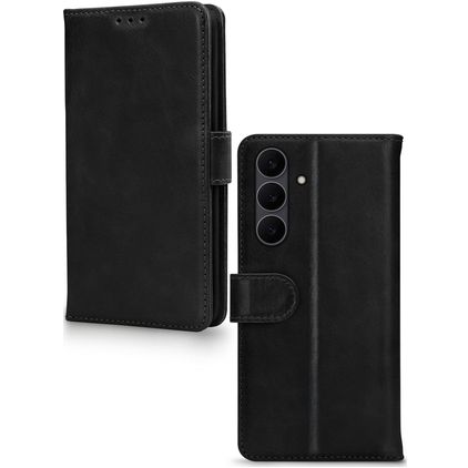 Mobilize Premium Gelly Samsung Galaxy S25 FE Funda tipo libro Cartera - Negro