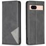 Mobigear Rhombus Slim Google Pixel 8a Plånboksfodral - Svart