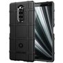 Mobigear Rugged Shield Sony Xperia 1 Flexible TPU Back cover Shockproof - Black
