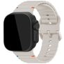 Mobilize Buckle Silikon Apple Watch Řemínek Přezka - 42/41/40/38 mm - Hvězdně bílá