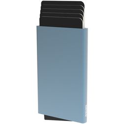 Valenta Cardprotector Plus Portacarte Alluminio - 5 carte - Compatibile con MagSafe - Blu