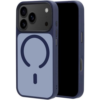 Mobiparts Hardcover iPhone 18 Pro MagSafe Tvrdý plast Zadní kryt - Satin Blue