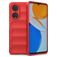 Mobigear Bumpy HONOR X7 TPU flexible Carcasa - Rojo