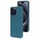 Mobiparts iPhone 15 Pro Max Silikon Etui plecki - Blueberry Blue
