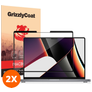 GrizzlyCoat Premium MacBook Pro 14 tommer (2021-2026) Skærmbeskytter Folie - Case Friendly (2-pak)