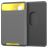 Mobigear Pocket Portacarte Silicone - 2 carte - Compatibile con MagSafe - Grigio