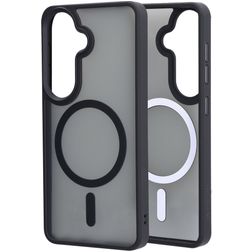 Mobiparts Hardcover Samsung Galaxy S26 MagSafe Tvrdý plast Zadní kryt - Satin Black
