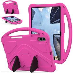 Mobigear AeroArmor Samsung Galaxy Tab S11 Ultra Espuma EVA Capa traseira + Suporte para caneta stylus + Suporte - Rosa