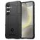 Mobigear Rugged Shield Samsung Galaxy S25 Plus Fleksibel TPU Bagsidecover Stødsikkert - Sort