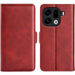 Mobigear Slim Magnet OPPO Find X9 Pro Funda tipo libro Cartera - Rojo