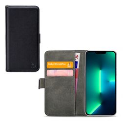 Mobilize Classic Gelly Wallet iPhone 13 Pro Max Lompakkokotelo + Setelitasku - Musta
