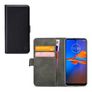 Mobilize Classic Gelly Wallet Motorola Moto E6 Plus Knížkové pouzdro Peněženka - Černá