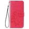 Mobigear Clover Samsung Galaxy A21s Cover a libro portafoglio - Rosa