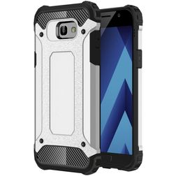 Mobigear Outdoor Samsung Galaxy A5 (2017) Fodral Hårdplast Skal Stötsäkert - Silver