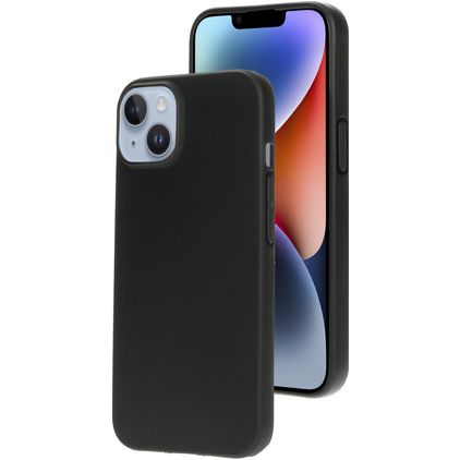 Mobiparts Classic iPhone 14 Fleksibel TPU Bagsidecover - Sort