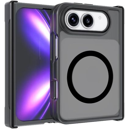 Mobigear Shockproof iPhone Duo MagSafe Hardcase Etui plecki - Czarny