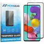 Mobigear Premium Samsung Galaxy A51 5G Tempered Glass Screen Protector - Case Friendly - Black