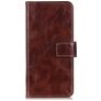Mobigear Basic Huawei P40 Pro Plus Cover a libro portafoglio - Marrone