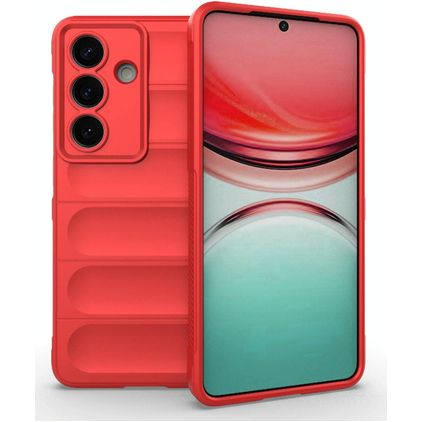 Mobigear Bumpy Samsung Galaxy S26 TPU flexible Carcasa - Rojo
