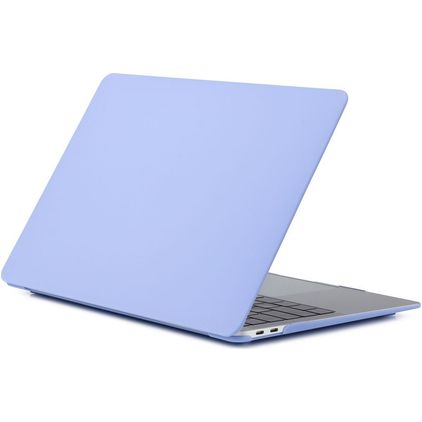Mobigear Matte MacBook Air 13 polegadas (2018-2020) Capa rígida para MacBook - Azul pastel - Modelo A1932 / A2179 / A2337