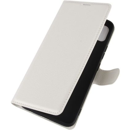 Mobigear Classic Realme C11 (2020) Funda tipo libro Cartera - Blanco