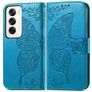 Mobigear Butterfly OPPO Reno 12 Pro Cover a libro portafoglio - Blu