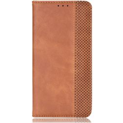 Mobigear Sensation ASUS ROG Phone 7 Etui z klapką typu portfel - Brązowy