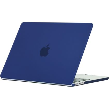 Mobigear Matte MacBook Air 15 tommer (2023-2026) Hardshell Laptopcover MacBook Case - Marineblå - Model A2941 / A3114 / A3241 / A3448