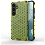 Mobigear Honeycomb Samsung Galaxy S24 Plástico rígido Capa traseira Antichoque - Verde