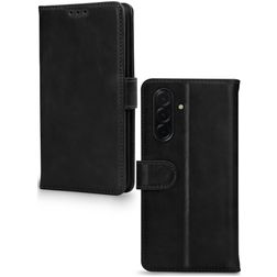 Mobilize Wallet Samsung Galaxy A36 Ægte læder Pungetui med Seddelrum - Sort