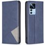 Mobigear Rhombus Slim Xiaomi 12T Pro Funda tipo libro - Azul