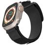 Mobigear Outdoor Bracelete Nylon Fecho de velcro para Apple Watch - 42/41/40/38 mm - Preto