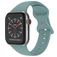 Mobigear Sport Dual Silikoni Apple Watch Ranneke Tappikiinnitys - 49/46/45/44 mm - Pastellinvihreä