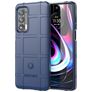 Mobigear Rugged Shield Motorola Edge (2021) Flexible TPU Back cover Shockproof - Blue