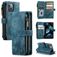 CaseMe C30 iPhone 13 Mini Wallet case - Blue