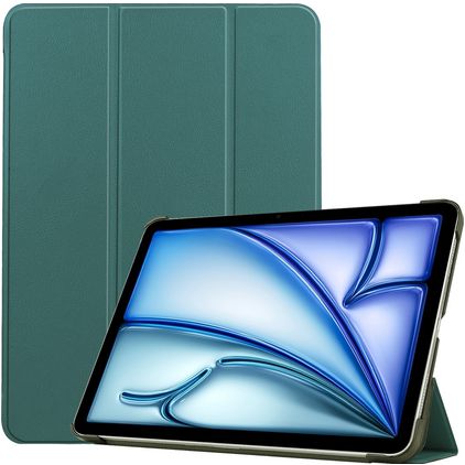 Mobigear Tri-Fold iPad Air 13 polegadas (2025) Capa livro - Verde