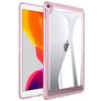 Mobigear Crystal iPad Air 4 (2020) Twarde etui plecki - Przezroczysty / Różowy