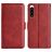 Mobigear Slim Magnet Sony Xperia 5 IV Funda tipo libro Cartera - Rojo