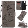 Mobigear Butterfly Samsung Galaxy S10 Lite Cover a libro portafoglio - Grigio