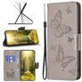 Mobigear Butterfly Nokia G11 Plånboksfodral med sedelfack - Grå