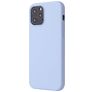 Mobigear Rubber Touch iPhone 12 Mini Silikoni Suojakuori - Sininen