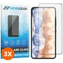 Mobigear Premium Samsung Galaxy S23 Plus Tempered Glass Screen Protector - Case Friendly - Black (3-Pack)