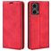 Mobigear Retro Slim Motorola Moto G85 Wallet case - Red