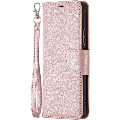 Mobigear Excellent Xiaomi Redmi Note 10 Pro Funda tipo libro Cartera - Oro rosa